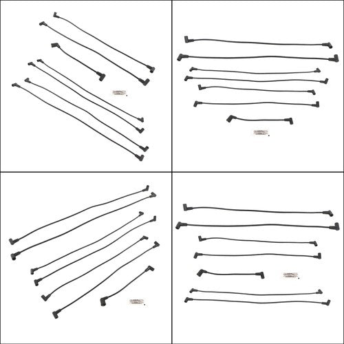 Solid Spare 84-816761Q16 For Mercruiser GM 4.3L V6 New Engines Marine Ignition Wire Set