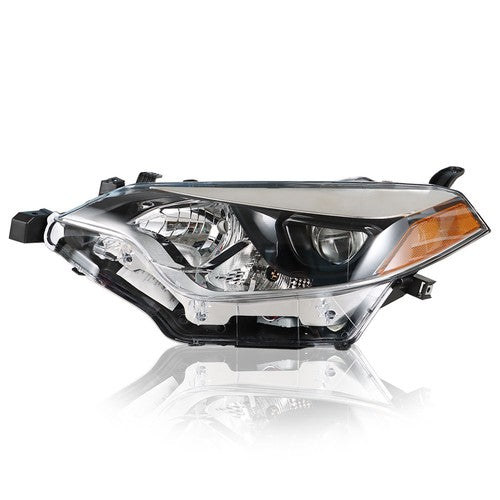 Solid Spare Headlight Headlamps Assembly Fit For Toyota Corolla 2014-2016 LH Side Clear Lens
