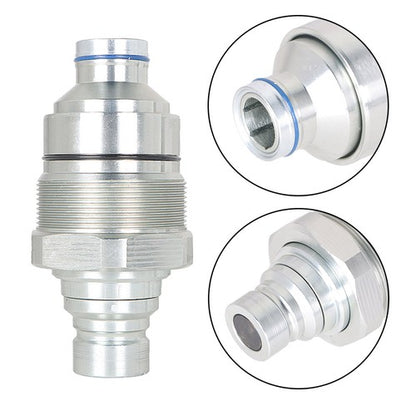 Solid Spare 7246790 6667807 Male Female Flat Face Coupler Kit For Bobcat S450-S770 T450