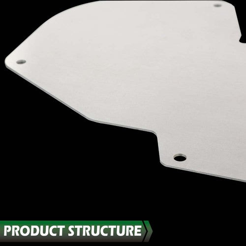 Solid Spare Fit For 68-82 Chevy Corvette A/C and Heater Delete Panel Plate New