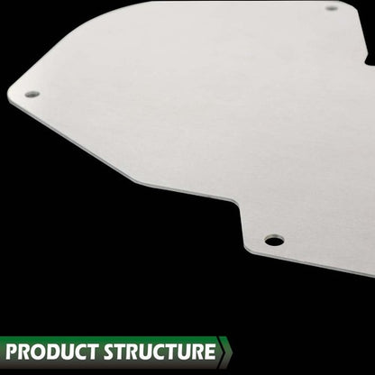 Solid Spare Fit For 68-82 Chevy Corvette A/C and Heater Delete Panel Plate New