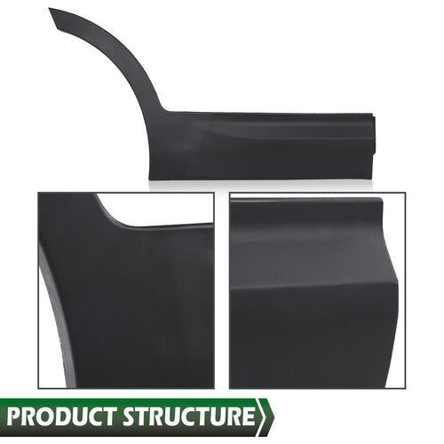 Solid Spare Fit For 13-18 Hyundai Santa Fe Sport Rear Right Door Lower Molding Door Garnish