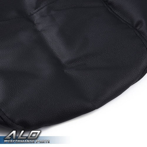 Solid Spare Fit For 2013-2020 Polaris Scrambler 850 1000 Synthetic Leather Seat Cover Black
