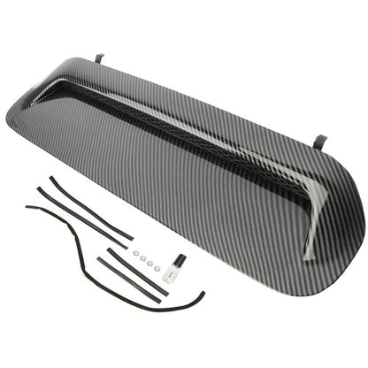Solid Spare For Toyota 4Runner PRO 2010-2022 Hood Air Scoop Bulge Kit Carbon Fiber Printing