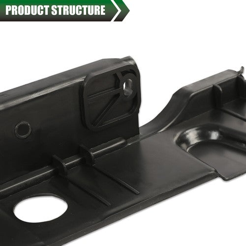 Solid Spare Fit For 11-14 Chevrolet Cruze #GM1224100 Black Radiator Support Bracket Cover