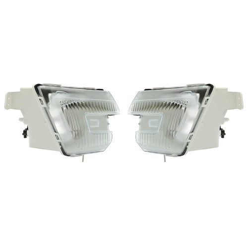Solid Spare Halogen Fog Light Lamp For 2016-2019 Ford Explorer Driver & Passenger side