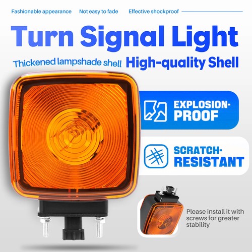 Solid Spare For GMC Topkick Chevrolet C4500 C5500 Kodiak 90-09 Turn Signal Light 15148648