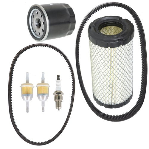 Solid Spare NEW Tune Up Kit Belts For Club Car Precedent 2004+ w/ FE350 motor Golf Cart