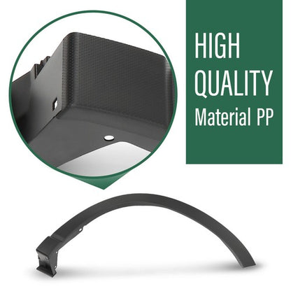 Solid Spare Fit For 19-21 Subaru Forester Front Left+Right Fender Flare Wheel Arch Molding