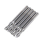 Solid Spare 5 Pcs 3/16" 2 Flute Carbide End Mill 5/8" Length Of Cut 2" Overall Length NEW