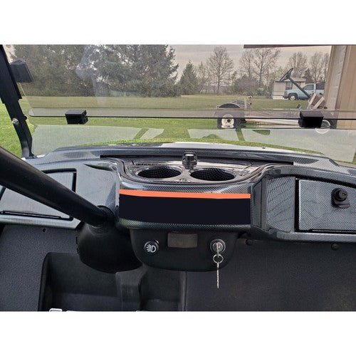 Solid Spare Carbon Fiber Style Dash Kit Dashboard For 2007-2016 Yamaha Drive & G29 Golf Cart