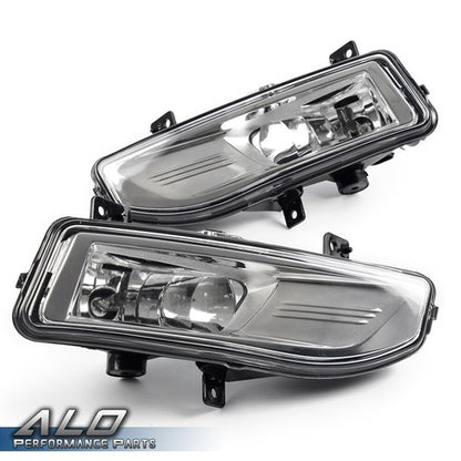 Solid Spare Fit For 17-2018 Nissan Rogue S SL SV Fog Lights + Switch Bezel Wires Bracket Kit