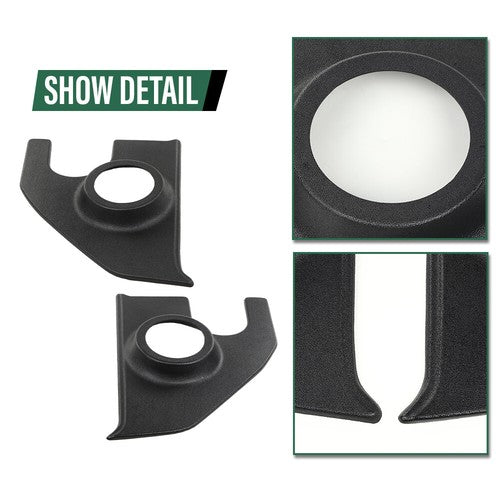 Solid Spare Speaker Kick Panels Without Speakers Fit For 67-72 Chevy Chevrolet GMC Trucks