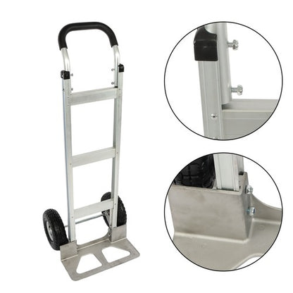Solid Spare Aluminum 500Lbs Hand Truck Magliner Trolley Dolly 14"×7-1/2" Diecast Nose Plate