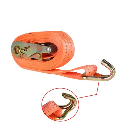Solid Spare 4 Pack 1.5" x 15' 4400 lb Ratchet Straps with J Hook Heavy Duty Tie Down US