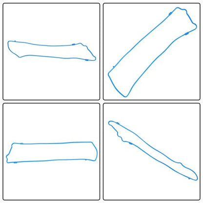 Solid Spare For Ford Crown Victoria 92-02/F-150 97-01 4.6L V8 New Valve Cover Gasket Kit