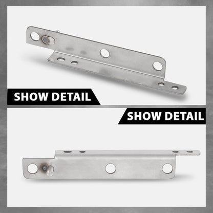 Solid Spare Fit For 2015-2020 Ford F150 Expedition 8.0" Sync 2/3 Display Screen Brackets