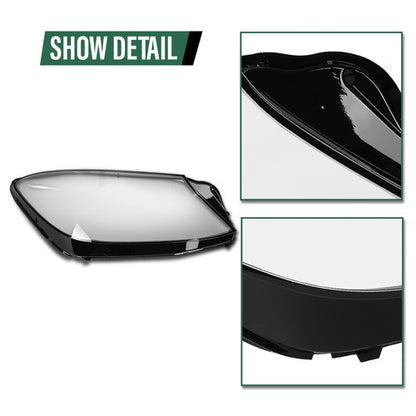 Solid Spare Fit For Mercedes-Benz S-Class W222 2018-2020 Headlight Headlamp Lens Cover Right