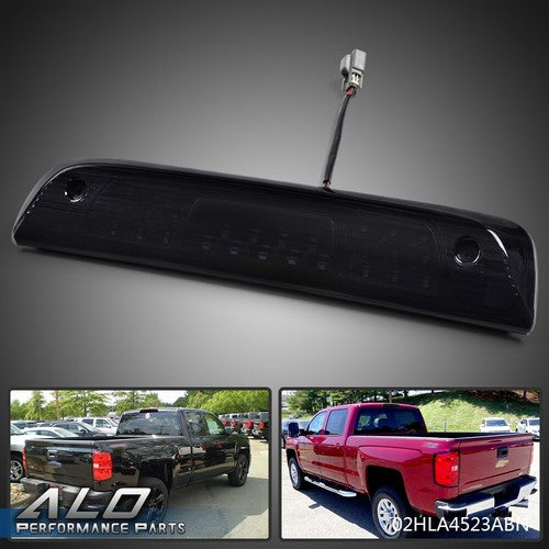 Solid Spare Fit For 2014-2018 Chevy Silverado GMC Sierra 1500 2500 LED 3rd Third Brake Light