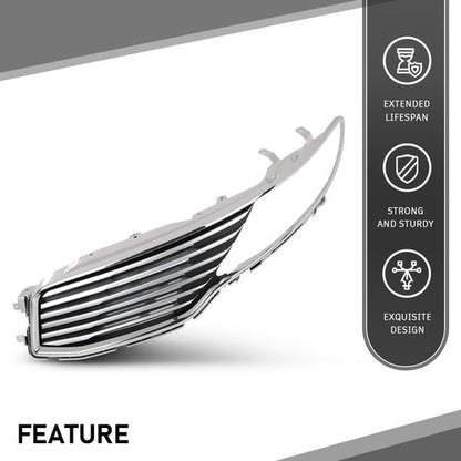 Solid Spare Front Bumper Upper Grille Grill Left Fit For 2013-2016 Lincoln MKZ DP5Z8201BA