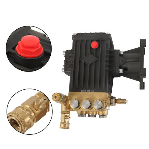 Solid Spare 4400 psi Pressure Washer Pump Power Washer Pump 1" Shaft Horizontal 4 GPM New