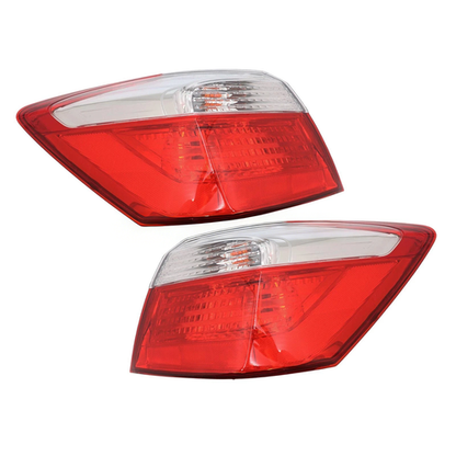 For 2013-2015 Honda Accord Sedan EX LX Sport Halogen Outer Tail Lights LH & RH