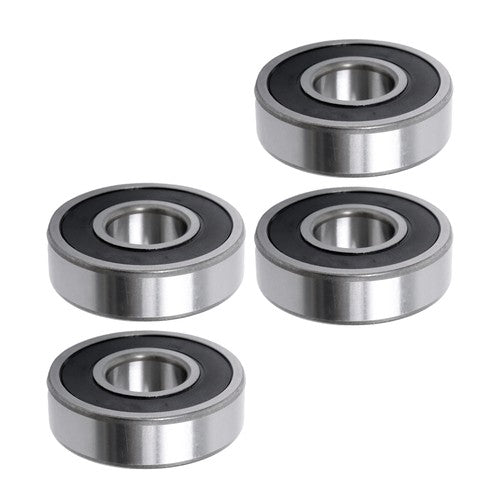 Solid Spare 4Pcs 63/22-2RS Bearings 22×56×16mm Double Rubber Seals Deep Groove Ball Bearing