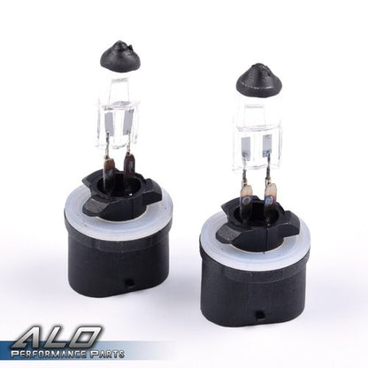 Solid Spare Fit For 04-15 Titan/05-07 Armada Clear Lens Front Fog Lights Lamps W/ Bulbs
