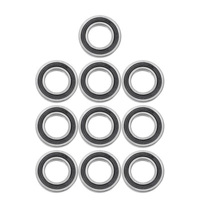 Solid Spare 10×R20-2RS Bearing 1-1/4×2-1/4×1/2" Double Rubber Seals Deep Groove Ball Bearing
