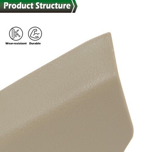 Solid Spare Fit For 2009-2014 Ford F-150 Front Beige Left Side Driver Seat Trim Cover Panel