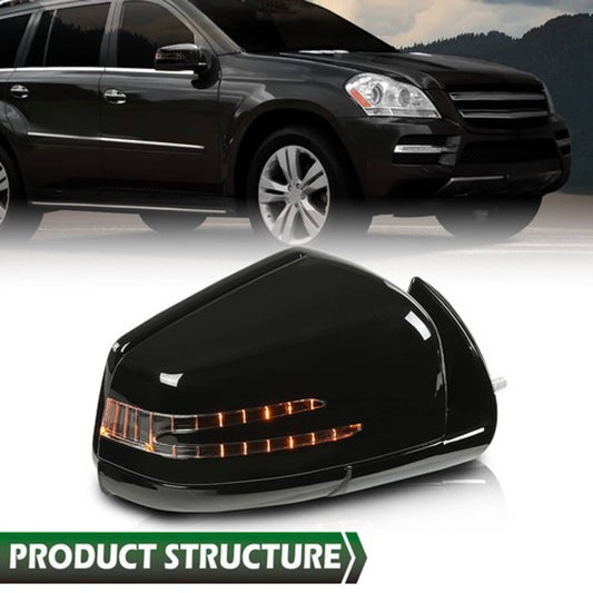 Solid Spare Right Side Mirror Fit For 11-12 Mercedes Benz ML GL Class w/o Blind Spot