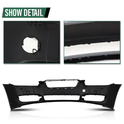 Solid Spare Front Bumper Cover Fit For 09-11 Jaguar XF 8Cyl Engine C2Z8838XXX JA1000142