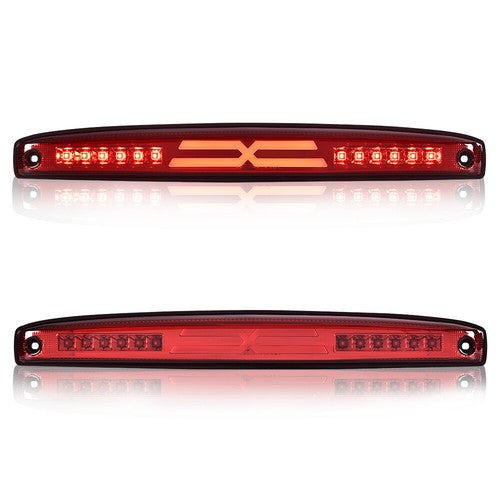 Solid Spare Fit For 2003-2006 Dodge Ram 2500 3500 LED Rear Center Tailgate Brake Light Red