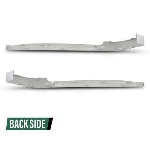 Solid Spare Fit For 2013-2022 Land Rover Range Rover Rear Bumper Side Cladding Trim Silver