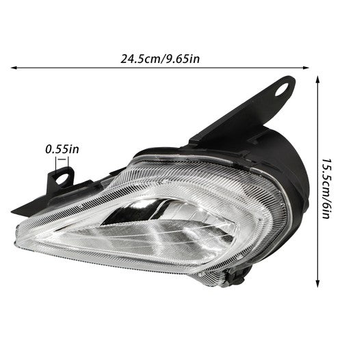 Solid Spare Left Headlight Assembly For Yamaha YFZ450 Wolverine Raptor