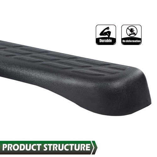 Solid Spare 5.8ft Bed Side Rail Cap Cover Protector Fit For 2007-2013 Chevy Silverado 1500