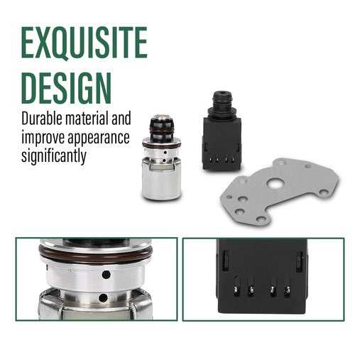 Solid Spare Governor Pressure Solenoid Sensor Set Fit For 2000+ Dodge Jeep Chrysler