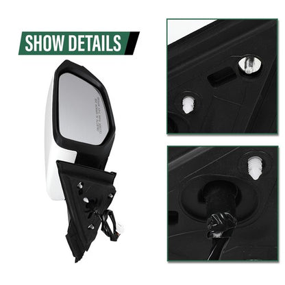Solid Spare Fit For 2016-2021 Honda Civic Coupe Sedan Right Passenger Side Mirror Assembly
