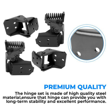 Solid Spare 4pc Door Hinges For 78-88 G-body Malibu Regal El Camino Oldsmobile Monte Carlo