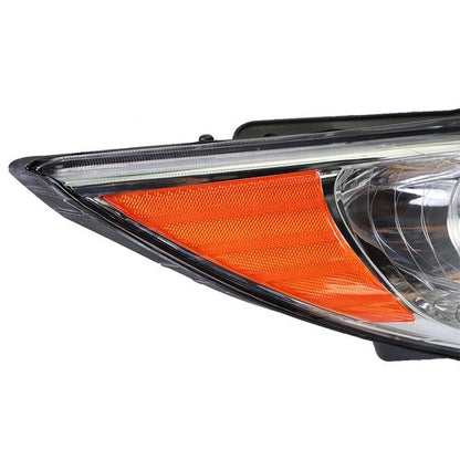 Solid Spare Halogen Clear New LH+RH Headlights Assembly Lamps For Hyundai Sonata 2011-2014