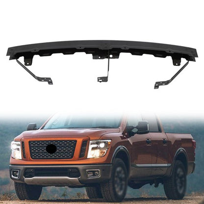Solid Spare For Nissan Titan 2017-19 Front Upper Bumper Cover Support Rail Replacement Parts