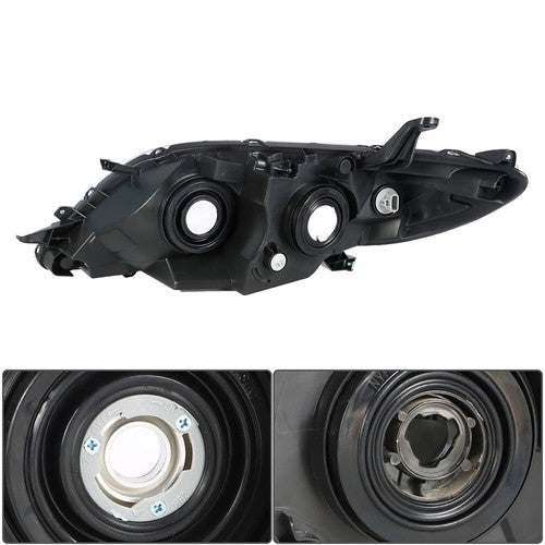 Solid Spare Fit For Toyota Sienna 2011 2012 2013 Headlight Lamps Right Passenger Side Chrome