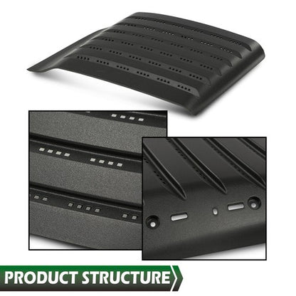 Solid Spare Fit For 2011-2014 Chevrolet Silverado 2500/3500 Left+Right Hood Panel Grille