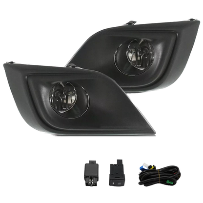 For 2015-2018 Nissan Murano Fog Lights Lamps Pair Clear Lens w/Switch/Harness