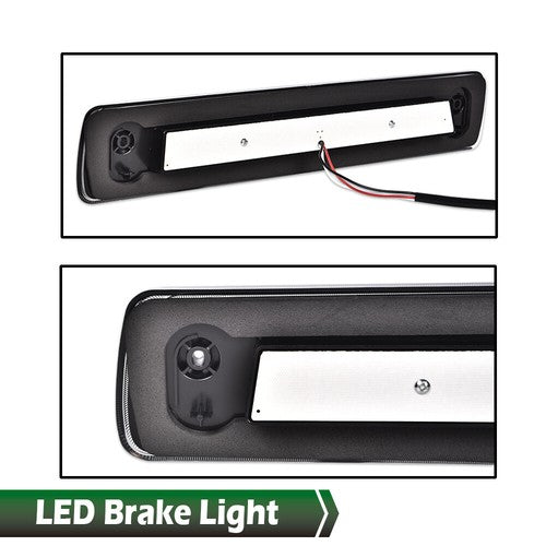Solid Spare Fit For 15-18 Chevy Colorado/GMC Canyon LED 3rd Brake Light Cargo Lamp Smoke