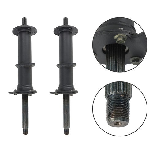 Solid Spare 40 Inch Rear Axle Kit with 4 Stud Hub Fit For 7 Inch and 8 Inch wheels