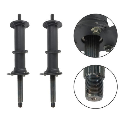 Solid Spare 40 Inch Rear Axle Kit with 4 Stud Hub Fit For 7 Inch and 8 Inch wheels