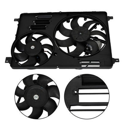 Solid Spare For Volvo XC70 2008-15 VO3115116 Engine Radiator Cooling Fan Assembly 306686296