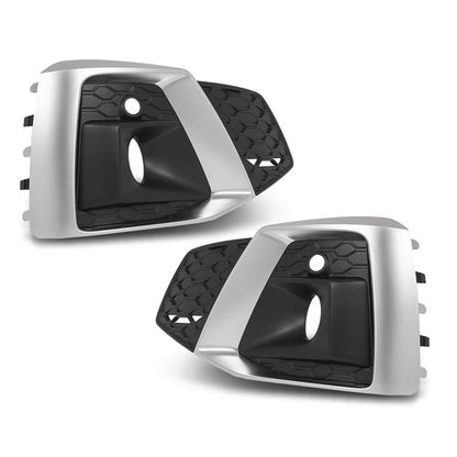 Solid Spare Front Bumper Fog Light Bezel Cover Left & Right Fit For 2020-2023 Audi A5 S5