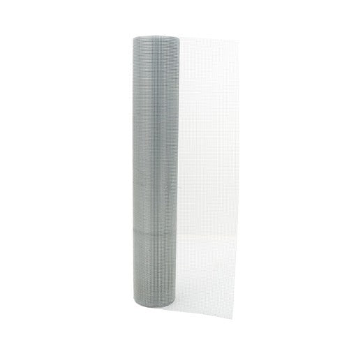 Solid Spare 1/4in 48in x100ft Hardware Cloth Galvanized Welded Mesh Wire Metal Chicken Fence